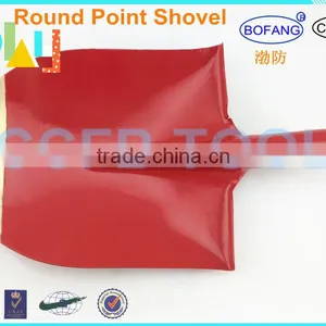 Non-Sparking Aluminum Bronze Spray The Red Figure Round Point Shovel ,Explosion-proof Brass Spade thumbnail-1