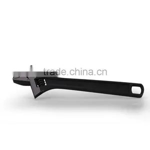 Carbon Steel Black Adjustable Wrench thumbnail-1