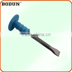 H6001 Cold Stone Chisel With Blue Rubber Handle thumbnail-1