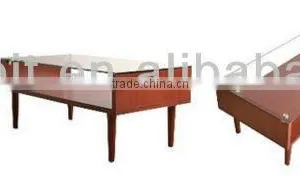 2015 Furniture Mdf Wooden/tempered Glass Coffee Table thumbnail-2