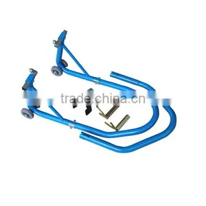 Newly Developed Knock-Down Motorcycle Front Rear Wheel Parking Stand Set thumbnail-1