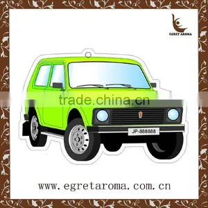 Customized Size and Shape Factory Price Cotton Paper Air Freshener Custom Hanging Air Freshener thumbnail-1
