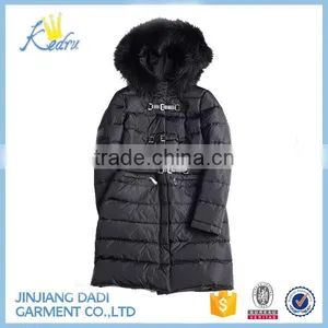 Faux Fox Fur Hooded Coat Woman thumbnail-1
