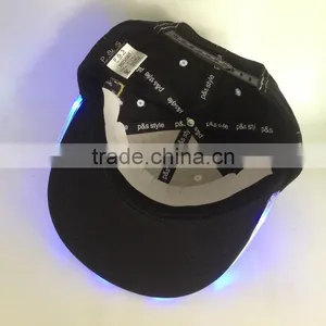 6 Panle Snapback Cap LED Light Caps And Hats Led Snapbacks thumbnail-4