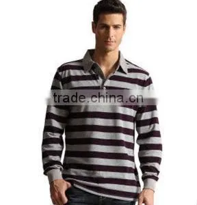 100%cotton Men Polo T-shirt thumbnail-1
