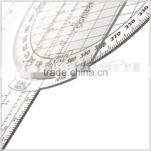 Kearing Flexible Plastic Ultimate Rotating Azimuth Plotter for Pilot Flight #KCNP-1 thumbnail-5