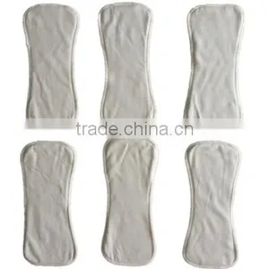 100% Bamboo Cotton Insert, Diaper Insert, Diaper Booster, Nappy Booster thumbnail-1