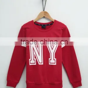 Print Letters 100% Cotton Fabric Children Sports Pullover Boys Sweatshirt thumbnail-5