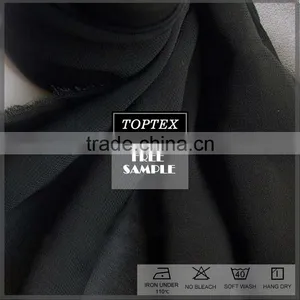 Anti-Static 100 % Polyester Chiffon Fabric Woven for Dress thumbnail-1