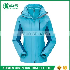 Custom Logo Design Windproof Waterproof Women Climbing Mountain Jacket thumbnail-1