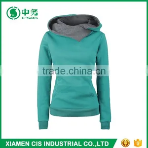 Wholesale Custom OEM No Logo Women Hoodies thumbnail-2