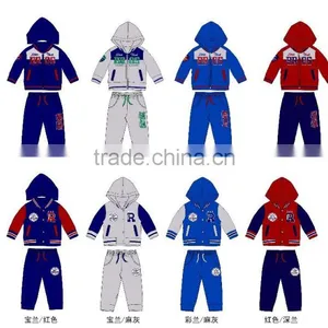 Wholesale Baby Children's Clothing China Factory Boy Garment Kid Sweatshirt Winter New Style Set thumbnail-2