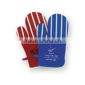 Therma-Grip Pocket Oven Mitt - All Cotton Construction With Hang-up Loop, Quilted Back and Comes With Your Logo thumbnail-2