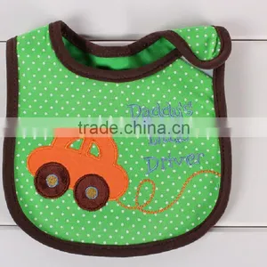 China Baby Bib Manufacturer 2016 New Arrival Cotton Bandana Baby Bib Cute Silicone Baby Bib thumbnail-1