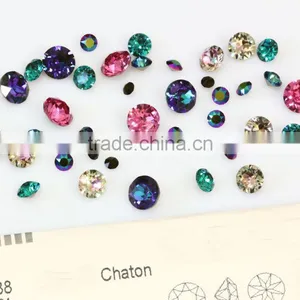 Point Back Rhinestone Sew On Rhinestones, Point Back Sew-on Stone Crystal thumbnail-5