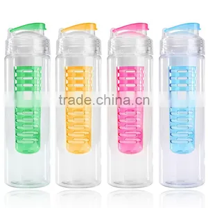 Hot Sale Fashion 760ml Sports Health Fruit Juice Bottle Water Tour Outdoor Sport Cup Bottle Plastic Bottle Four Colors thumbnail-6