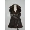 Faux Fur Vest, Fake Fur Vest, Artificial Fur Vest AR-6009 thumbnail-1