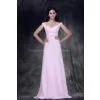 A-line Jewel Knee-length Chiffon Wedding Guests Dresses thumbnail-1