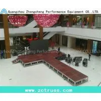 Stage System Performance Stage Flexible Plywood Aluminium Lighitng Stage thumbnail-2