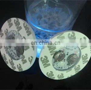 60*3mm Good Qualiy Led Bottle Mats Led Bottle Sticker Coaster thumbnail-3