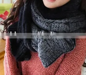 Woolen Knitting Colorful Long Scarf Trending Scarves Women Winter Popular Warmer Fashion Scarves thumbnail-4