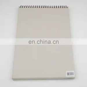 150gsm 60sheets Peforated Wire Bound Grey Hard Cover A3 Sketch Pad thumbnail-4