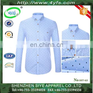 Anti-wrinkle Men's Casual Shirt / Dress Shirts for Men thumbnail-1