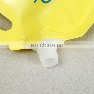 FDA Certification Wholesale Custom Reusable Liquid Cleaner Spout Pouch Bag for Baby Washing Detergent Stand up Pouch thumbnail-4