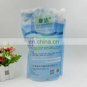 Factory Manufacture Customized 2L Glass Water Packaging Bag,liquid Packaging Plastic Spout Pouch thumbnail-2