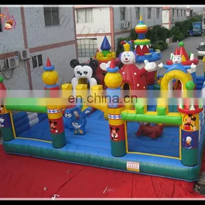 Giant Funcity Inflatable Amusement Parks Playground for Children thumbnail-1