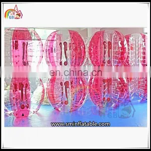 Cheap Price High Quality Inflatable Stress Body Bouncing Ball Soccer Bubble Bumper Ball For Sale thumbnail-2