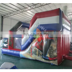 New Design the Boy High Big Inflatable Slide for Sale,bouncy Castle With Slide thumbnail-4
