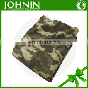Soft and Comfortable Fleece Green Camouflage Blanket thumbnail-3