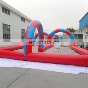 Top Inflatable Race Track For Car Inflatable Air Track Inflatable Sport Games thumbnail-6