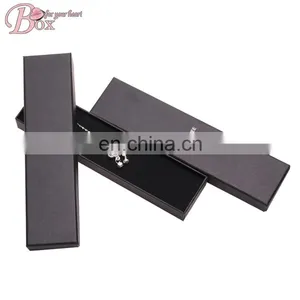 High-end Black Rectangular Jewelry Box thumbnail-1