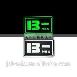 High Quality Custom Soft Glow in the Dark Pvc Patch thumbnail-5