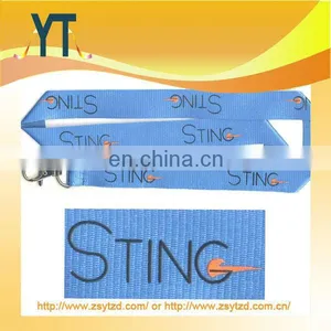 Silicone Print Lanyards in Blue thumbnail-1