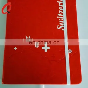 Promotion Gift Writing Wholesale Customized OEM Brand PU Notebook Organizer With Elastic Strap thumbnail-1