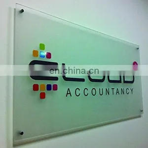 Wholesales Cheap Acrylic Wall Sign Holder Frame thumbnail-1
