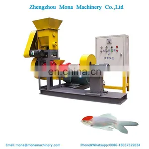 Low Consumption Floating Fish Feed Extruder, Fish Feed Pellet Mill, Pet Feed Pellet Machine thumbnail-3