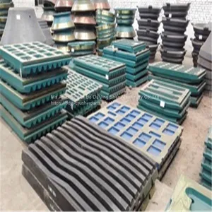 Fixed Swing Jaw Plate High Manganese Steel Nordberg Jaw Crusher Wear Parts thumbnail-5