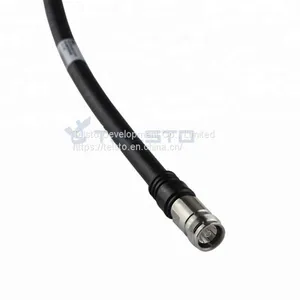 rf Mini DIN 4.3-10 Female to 4.3-10 Female Connector for 1meter 1/2 Superflexible Jumper Cable thumbnail-1