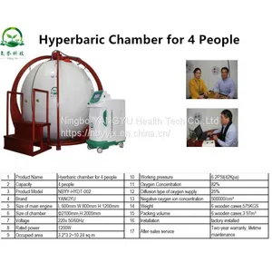 Four-person Sitting & Llying Type Hyperbaric Oxygen Chamber for Health Center thumbnail-2