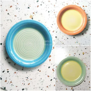 Hand Painting Dish,color Glazed Plate thumbnail-2