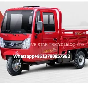 GASOLINE TRICYCLE, 250cc THREE WHEELER, TRIKE, CARGO LOADER, LOVOL HOT SALE IN AFRICA thumbnail-1