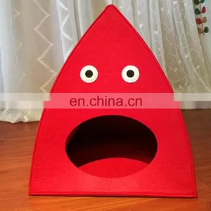 The Cute Cartoon Wool Like Handmade Pet Dog Bed thumbnail-3