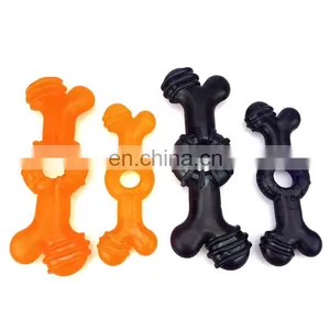 Hot Selling Bone Shape Toy TPR Non-toxic and Durable Chew Toy Factory Price Small Dog Toys thumbnail-3