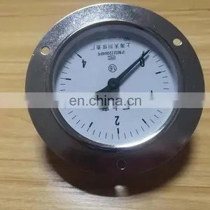 High Accuracy Pressure Gauge 304 316 Stainless Steel Monometre Y-100 thumbnail-1