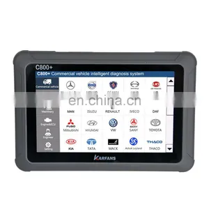 CAR FANS C800+ Auto Diesel & Gasoline Vehicle Diagnostic Tool for Commercial Vehicle, Passenger Car, Machinery thumbnail-2