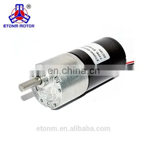 Mini Brushless Reversible Bldc Dc Worm Gearing ET-SGM37BL-A Small Brushless Dc Motor thumbnail-1